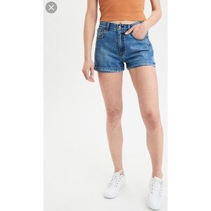 AE Denim Mom Shorts